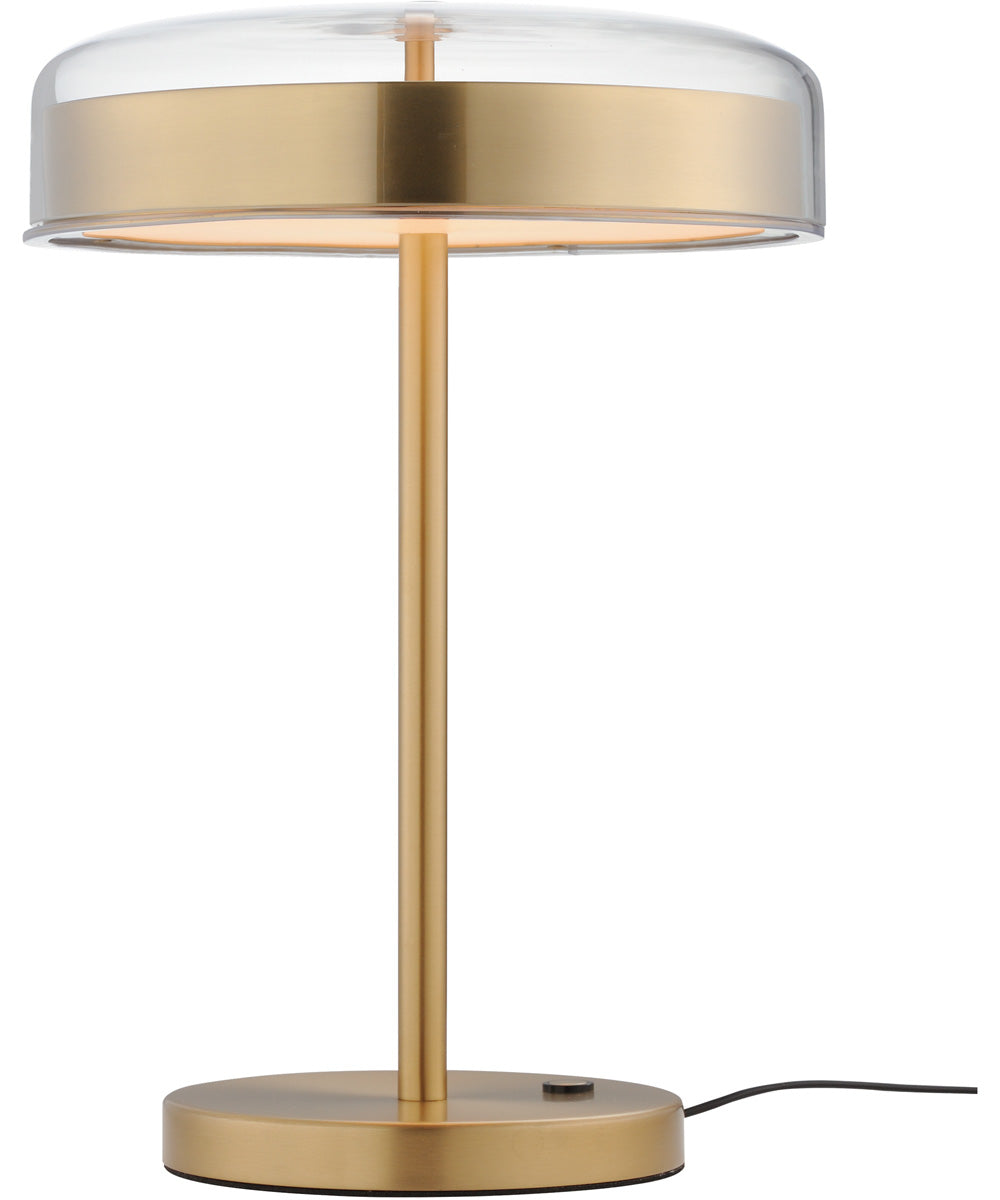 Voto LED Table Lamp Natural Aged Brass