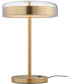 Voto LED Table Lamp Natural Aged Brass