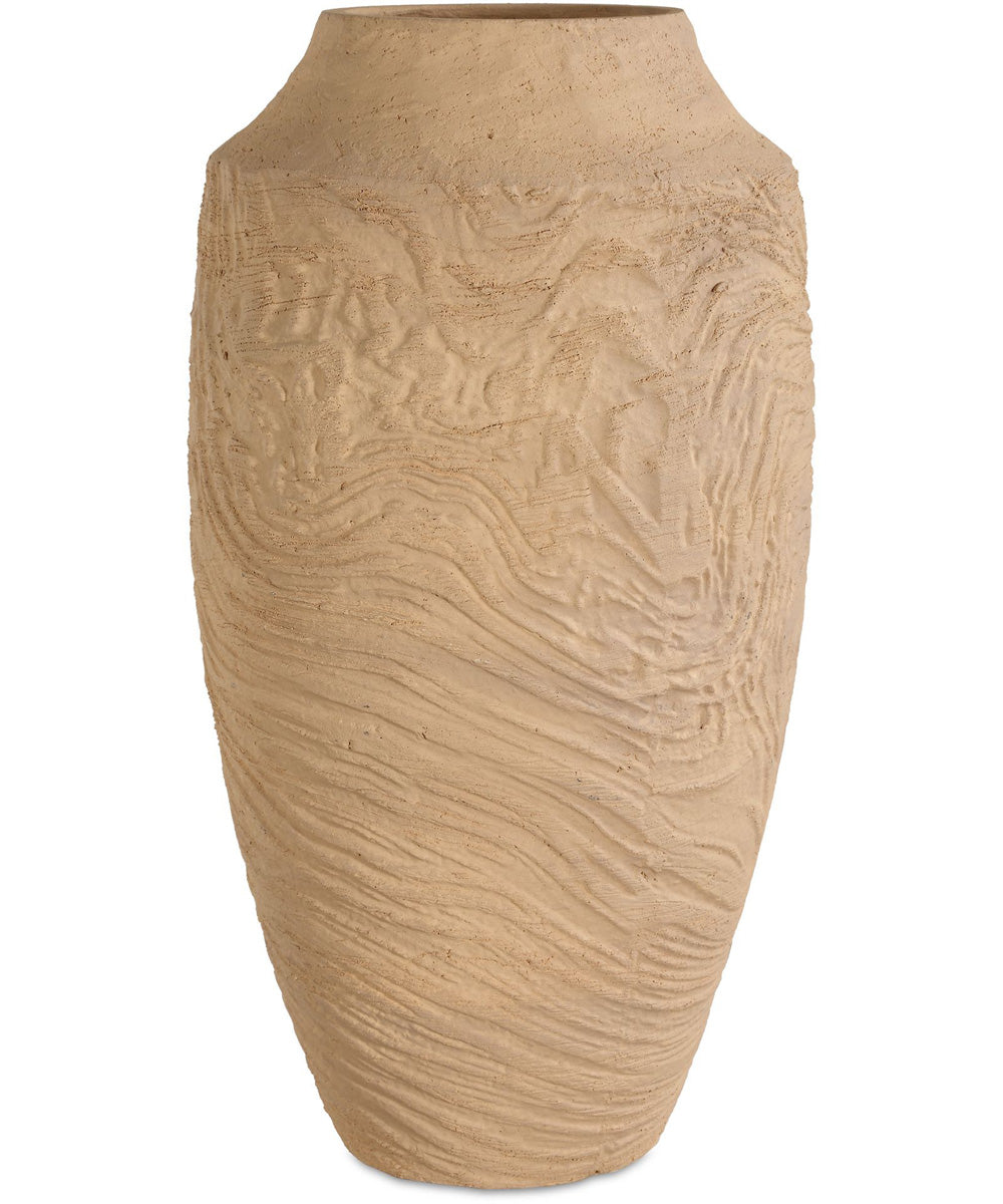 Sandstone Flow Large Terracotta Vase
