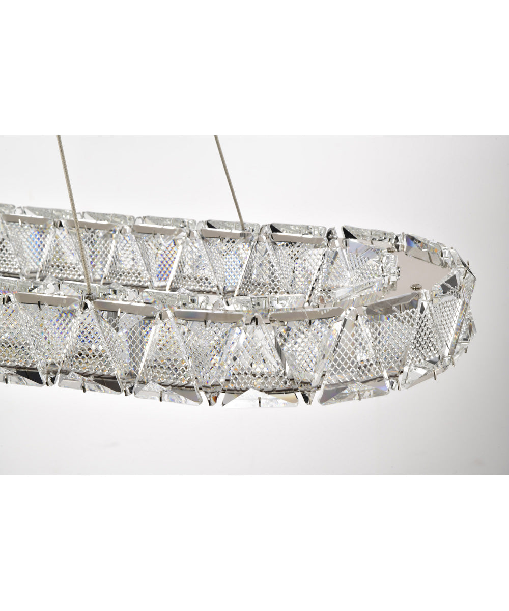 Asher  Pendant Polished Nickel