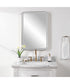 Crofton Lighted Black Vanity Mirror