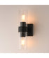 Livingston 2-Light Sconce Black