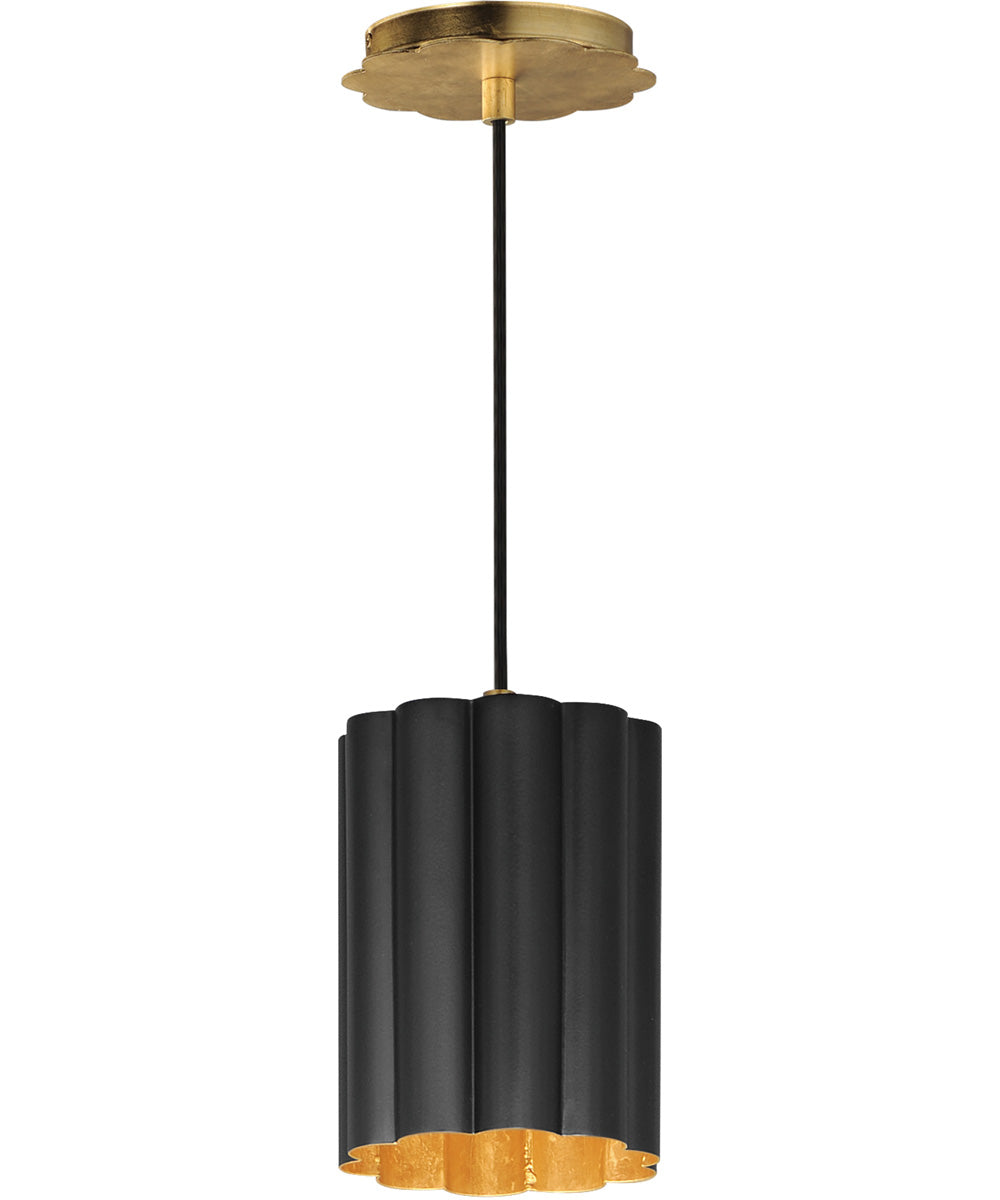 Primrose 1-Light Pendant Gold Leaf