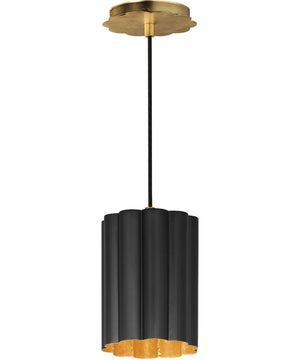 Primrose 1-Light Pendant Gold Leaf