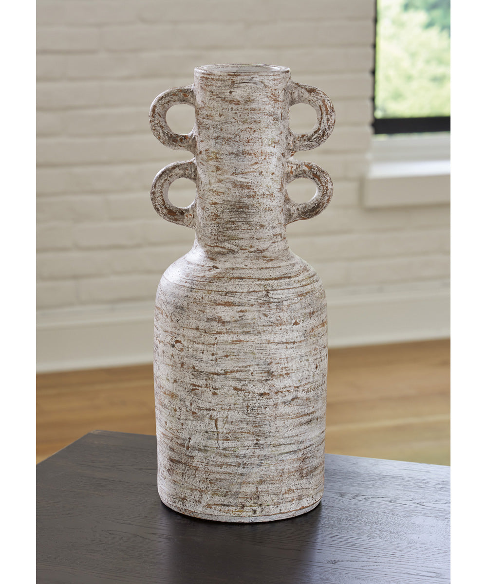 Wellbridge Vase Distressed White