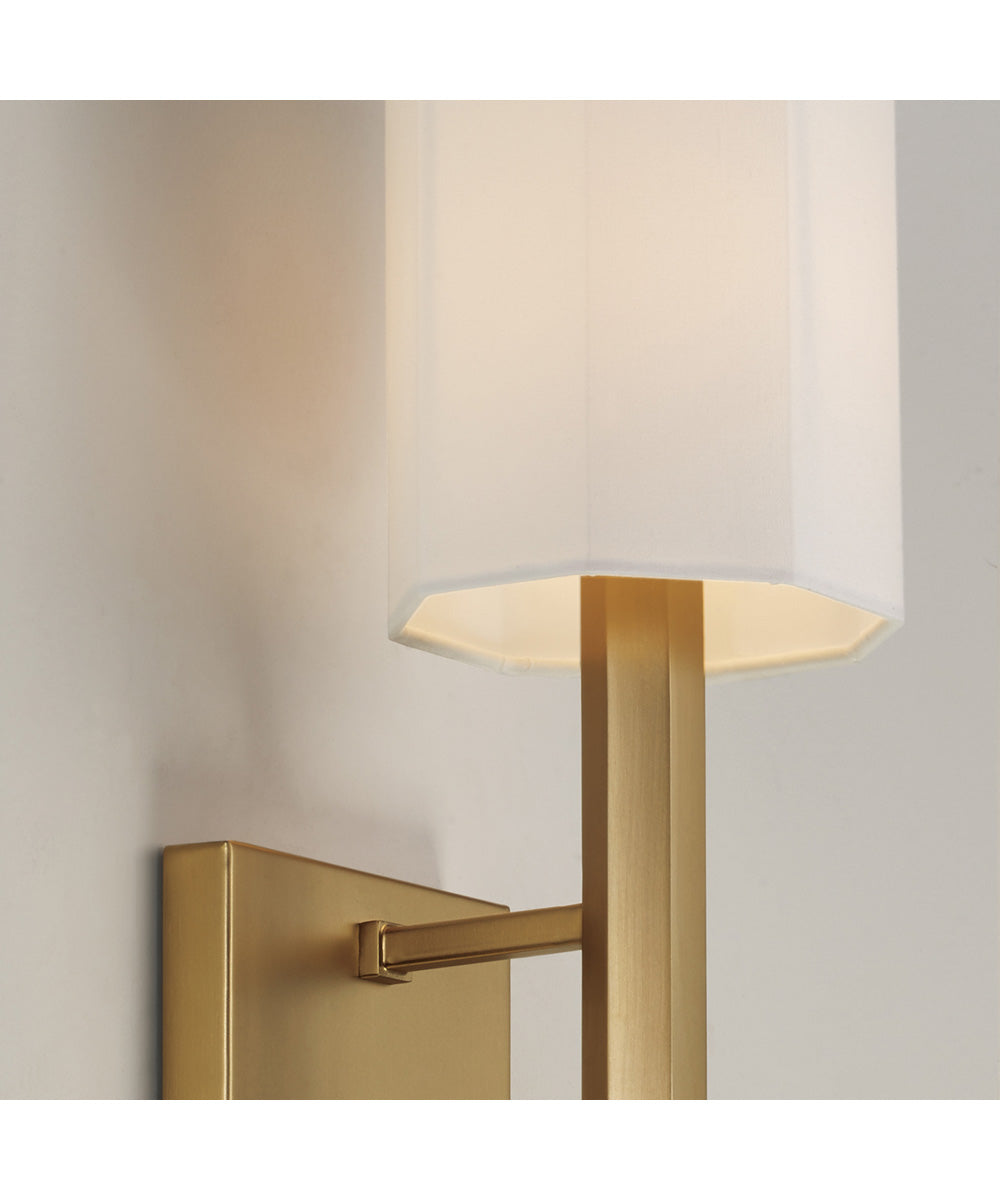 Adrian 1-Light Sconce Aged Brass