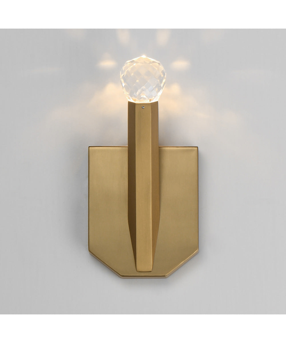 Allumettes 1-Light LED Wall Sconce Gold
