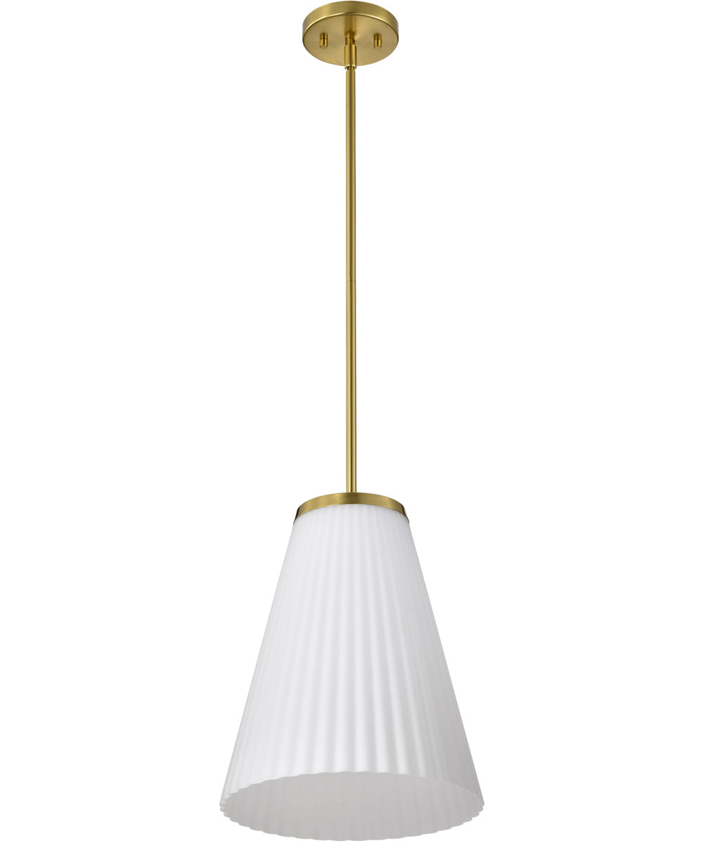Royale 1-Light Pendant Burnished Brass
