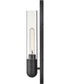 Tully 1-Light Medium Single Light Sconce in Black
