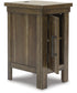 Moriville Chair Side End Table Grayish Brown