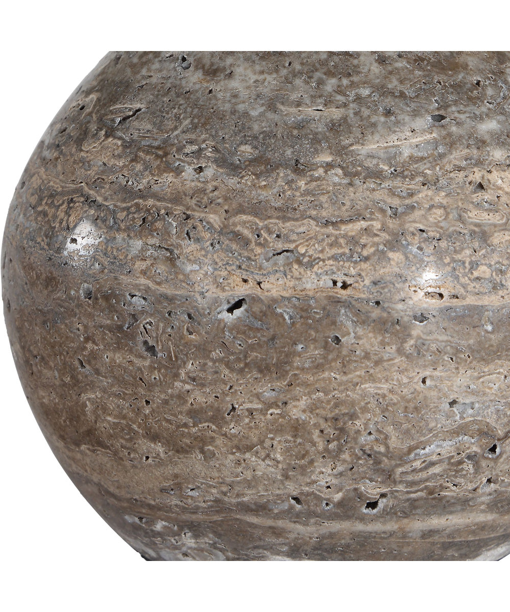 Jaycee Dark Travertine Buffet Lamp