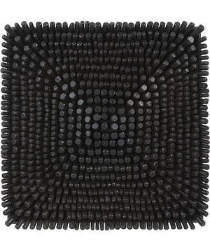 Portside Black Wood Wall Panel