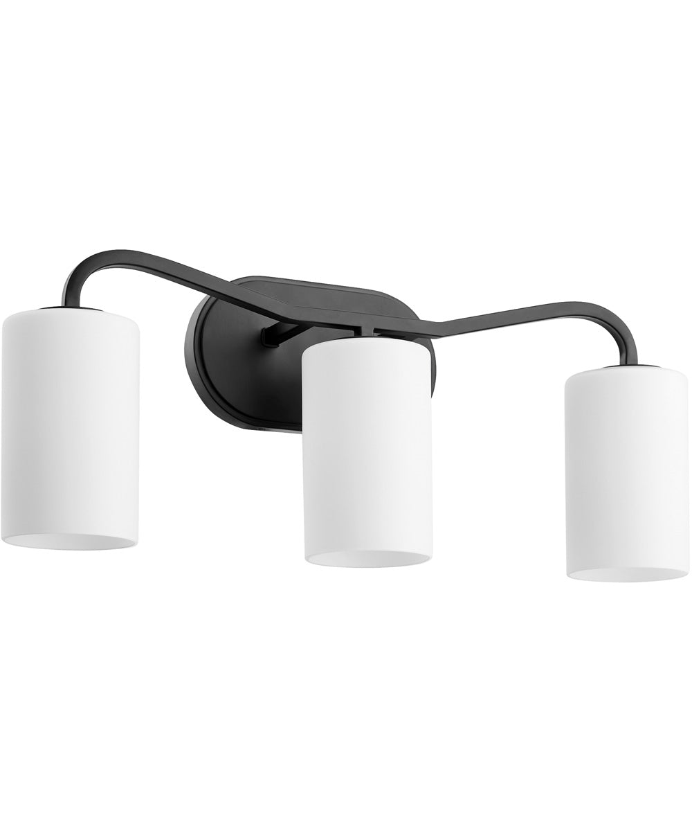 Rutherford Bath Vanity Light Matte Black