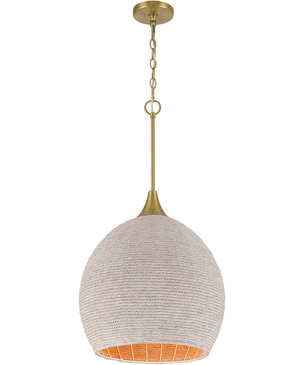 Keira 1-Light Lighting Satin Brass