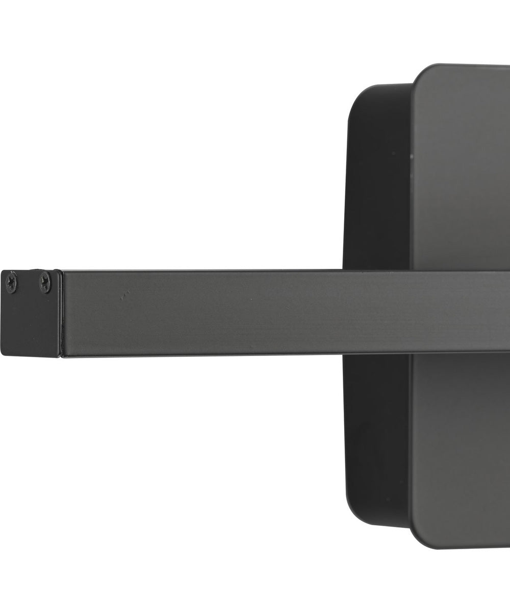 Phase 5 16 in. Slim Modern 3CCT Integrated LED Linear Vanity Light Matte Black