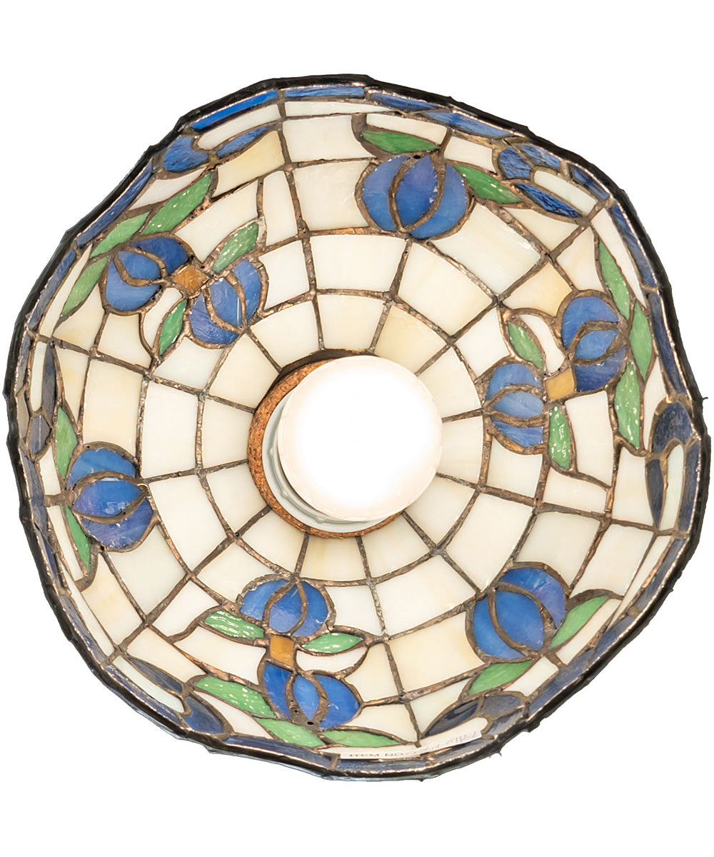 8" Wide Roseborder Flushmount Light
