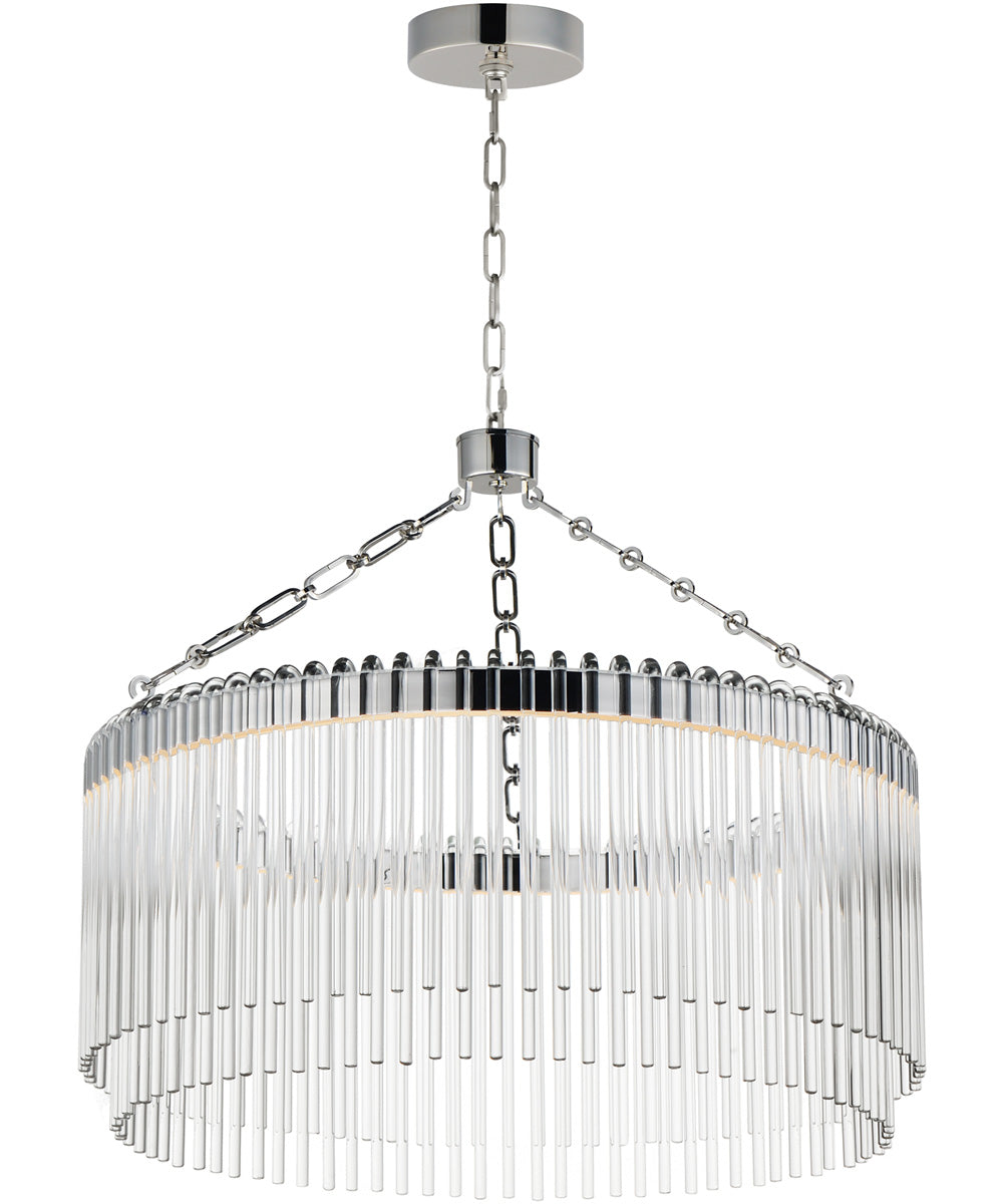 Jolie 24 inch LED Pendant Polished Nickel