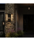 Shaw 25 inch 1 Light Outdoor Wall Light with Clear Glass Antique Bronze