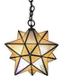 12" Wide Moravian Star Pendant