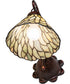8" Wide Willow Jadestone Wall Sconce