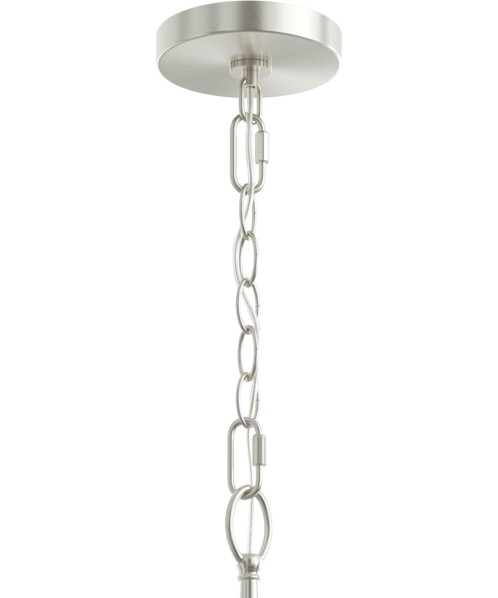 Jheni 6-Light Chandelier Brushed Nickel