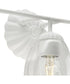 Quillan 3-Light Transitional Bath & Vanity Light White Plaster