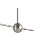 Trimble 2-Light Linear Chandelier Brushed Nickel