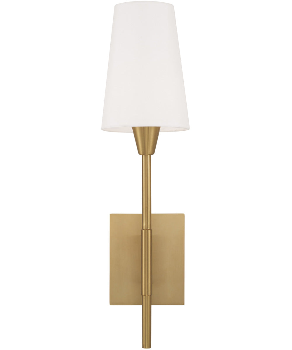 Leland 1-Light Sconce Aged Brass