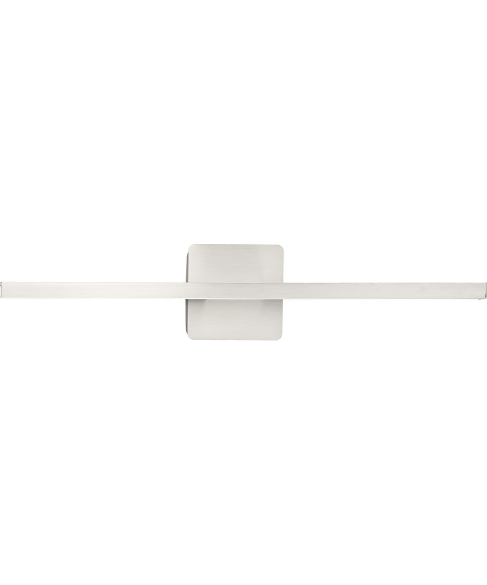 Phase 5 24 in. Slim Modern 3CCT Integrated LED Linear Vanity Light Brushed Nickel