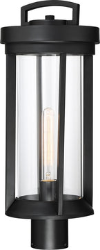 21"H Huron 1-Light Outdoor Aged Bronze / Glass