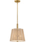 Sasha 3-Light Medium Pendant in Lacquered Brass