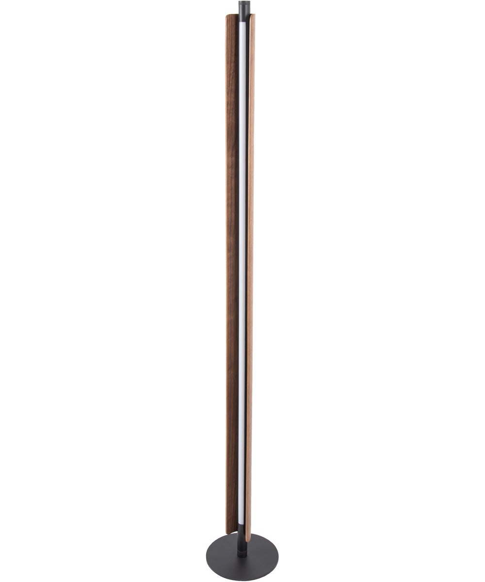 Cameron 1-Light Lighting Flat Black/Walnut