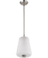 Lune 1-Light Pendant Brushed Nickel