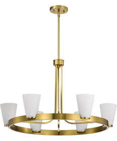 Royale 5-Light Chandelier Burnished Brass