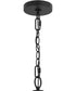 Jheni 3-Light Foyer Pendant Matte Black