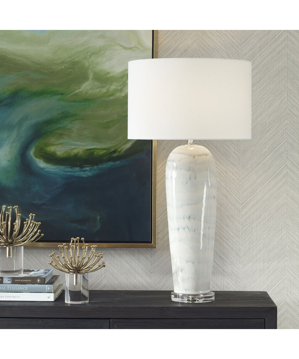 Arden White Glaze Table Lamp
