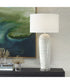 Arden White Glaze Table Lamp