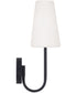 Averitt 1-Light Sconce Matte Black