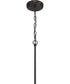 Pleated 6-Light Lighting Flat Black
