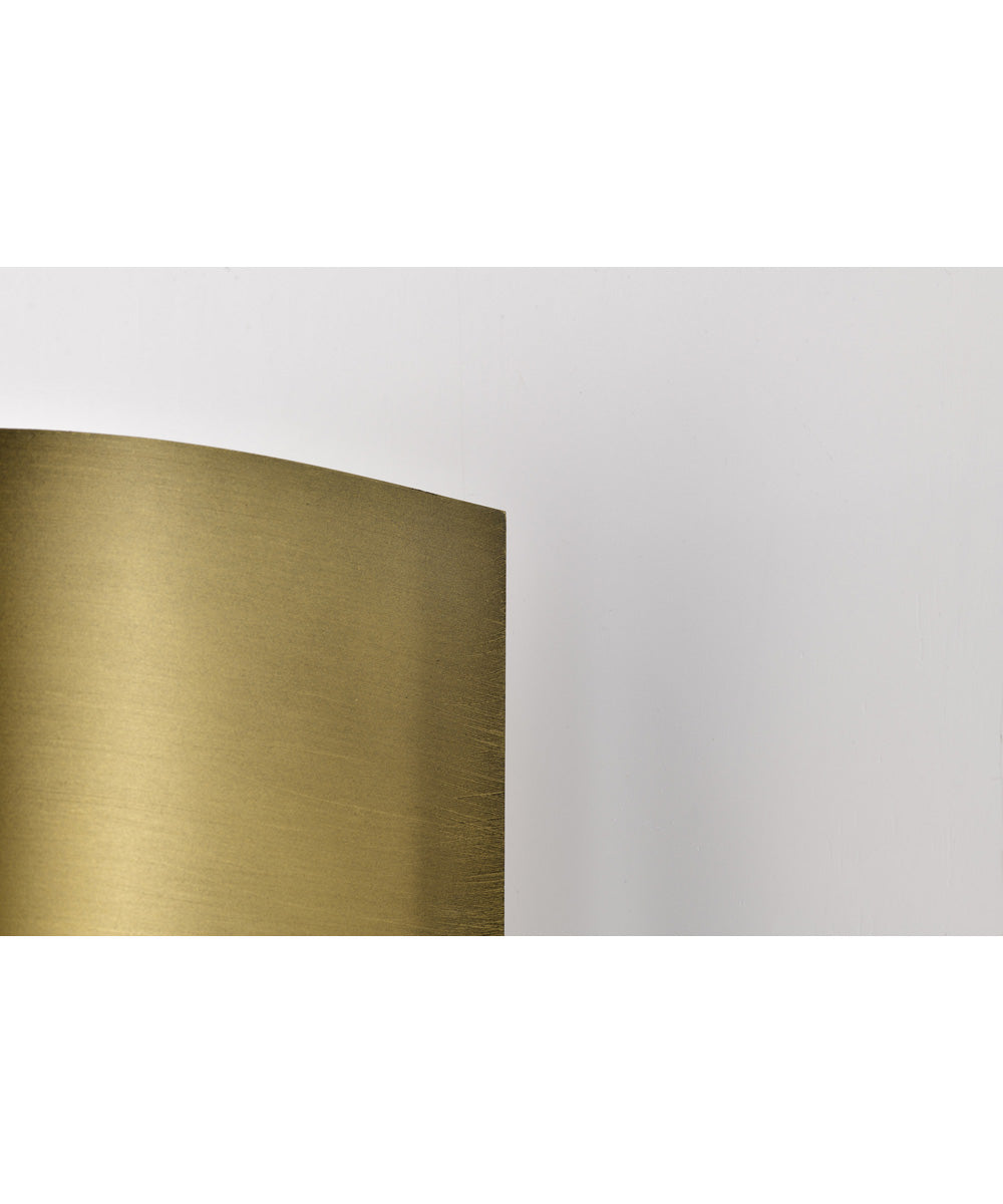 Teagon 1-Light Vanity & Wall Natural Brass