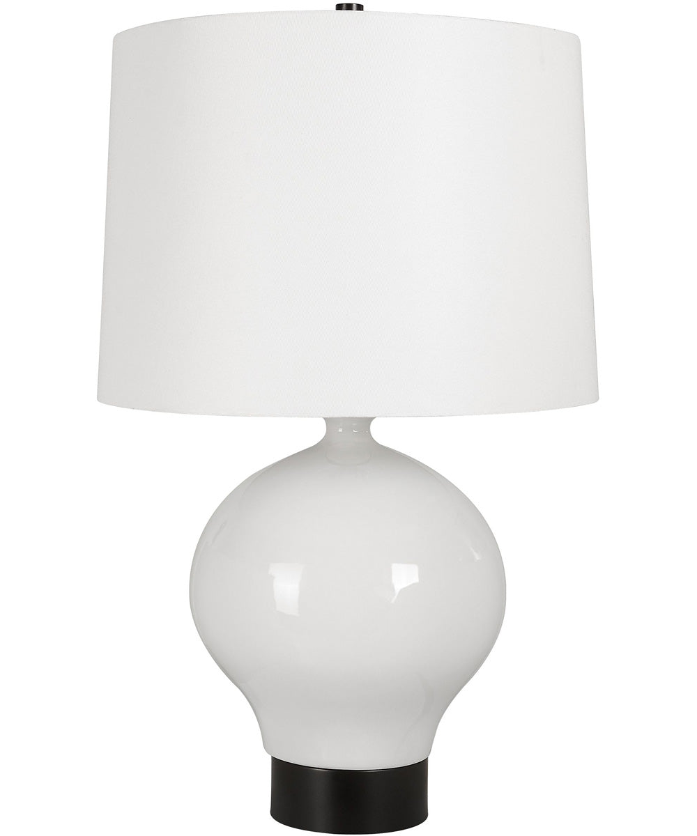 Collar Gloss White Table Lamp