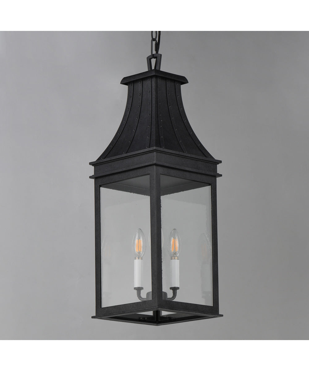 Bramwell VX 3-Light Outdoor Pendant Black Patina