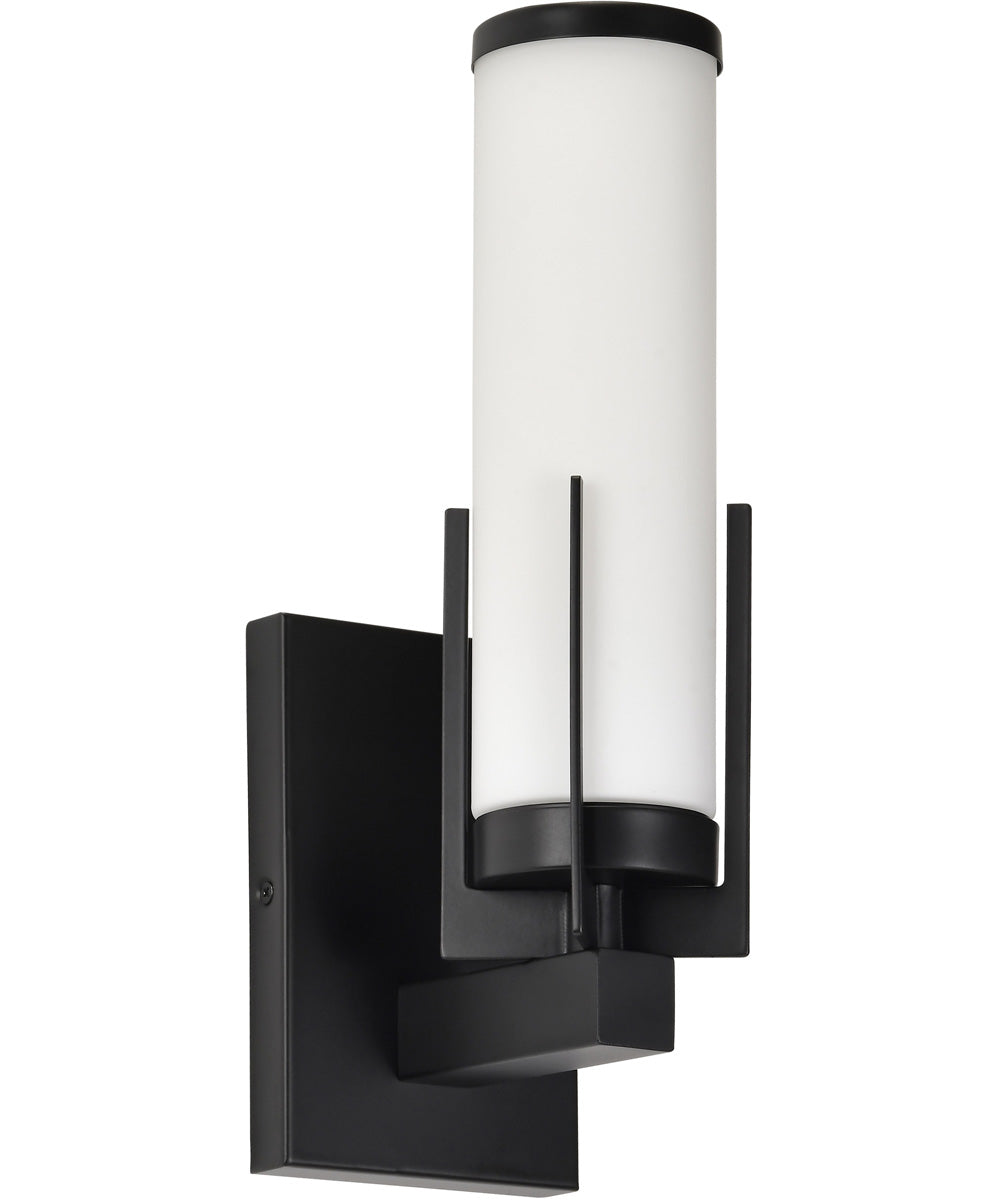 Roselle 1-Light Vanity & Wall Matte Black