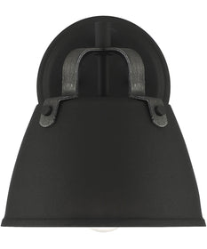 Albany 1 Light Wall Lantern Black