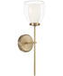 Joss 1-Light Sconce Aged Brass