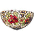16" Wide Renaissance Rose Wall Sconce