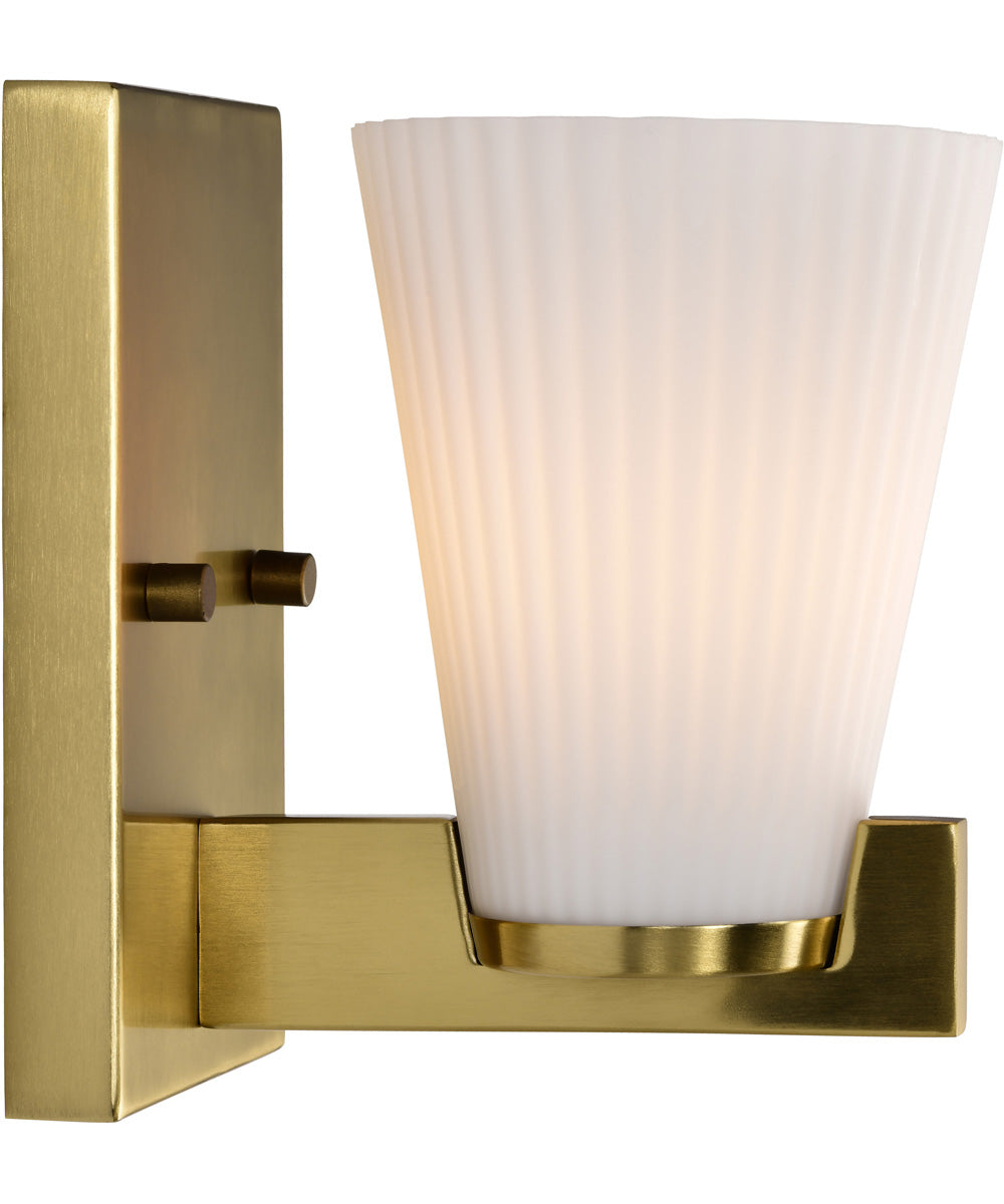Royale 1-Light Vanity & Wall Burnished Brass