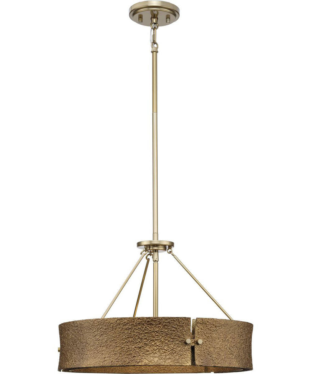 Lusail 4-Light Pendant Soft Gold