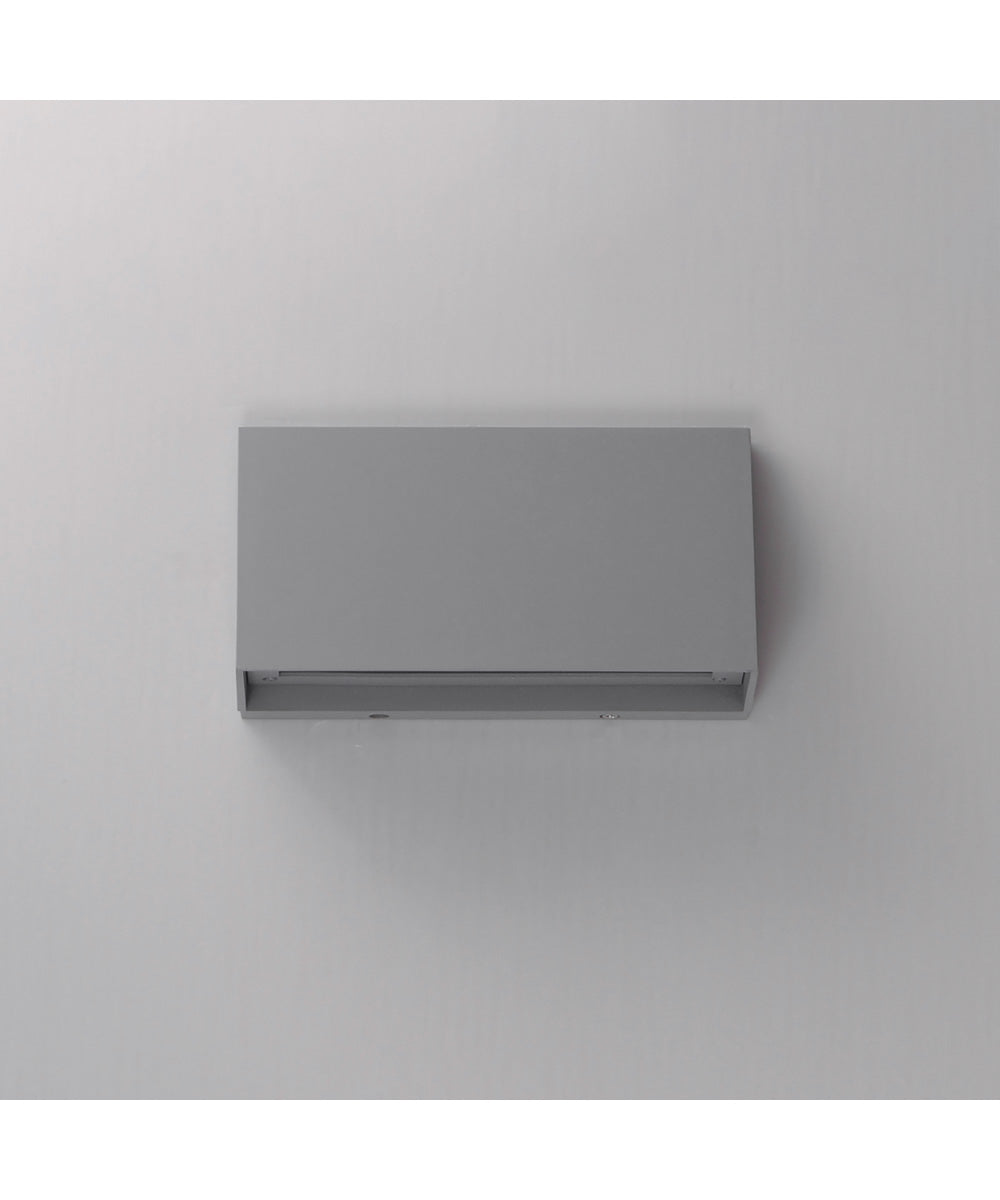 Pathfinder Wide LED Wall Sconce - 5CCT Silver