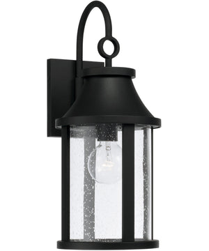 Bridger 1-Light Outdoor Wall-Lantern Black